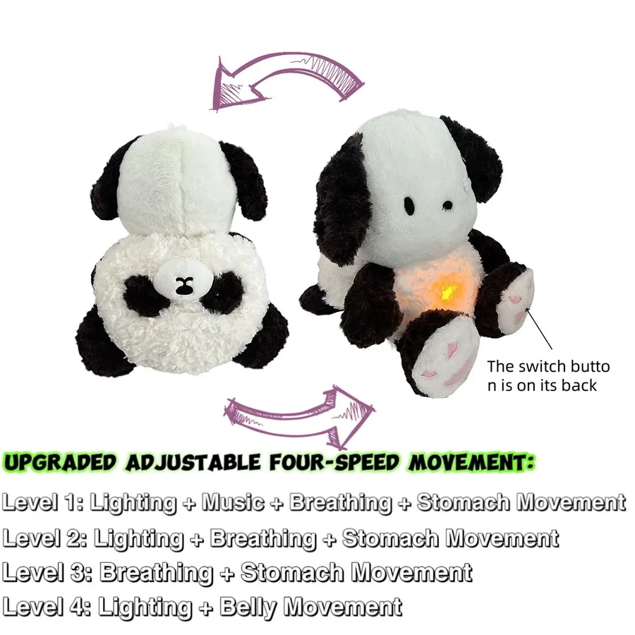 Interactive Stuffed Panda for All Ages