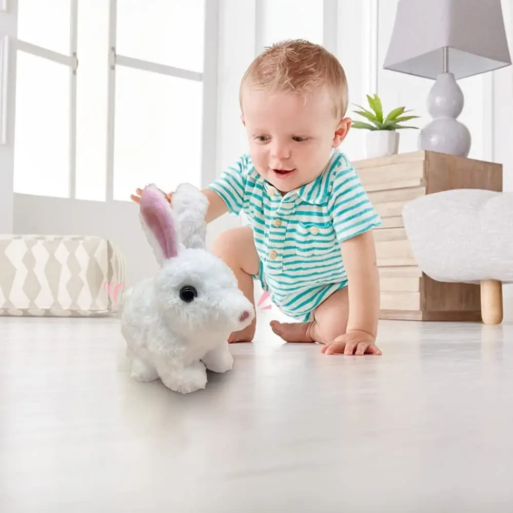 Interactive educational bunny toy