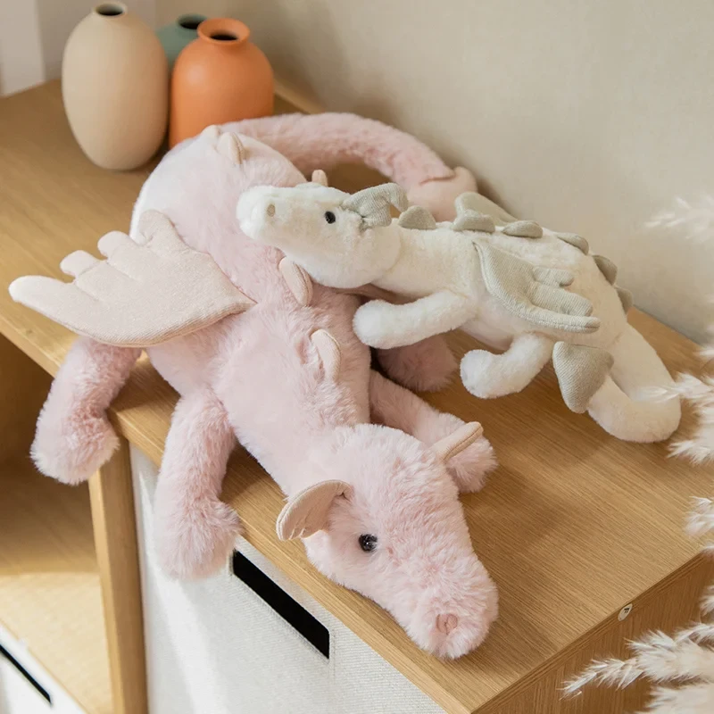 Jumbo stuffed dragon with flying wings