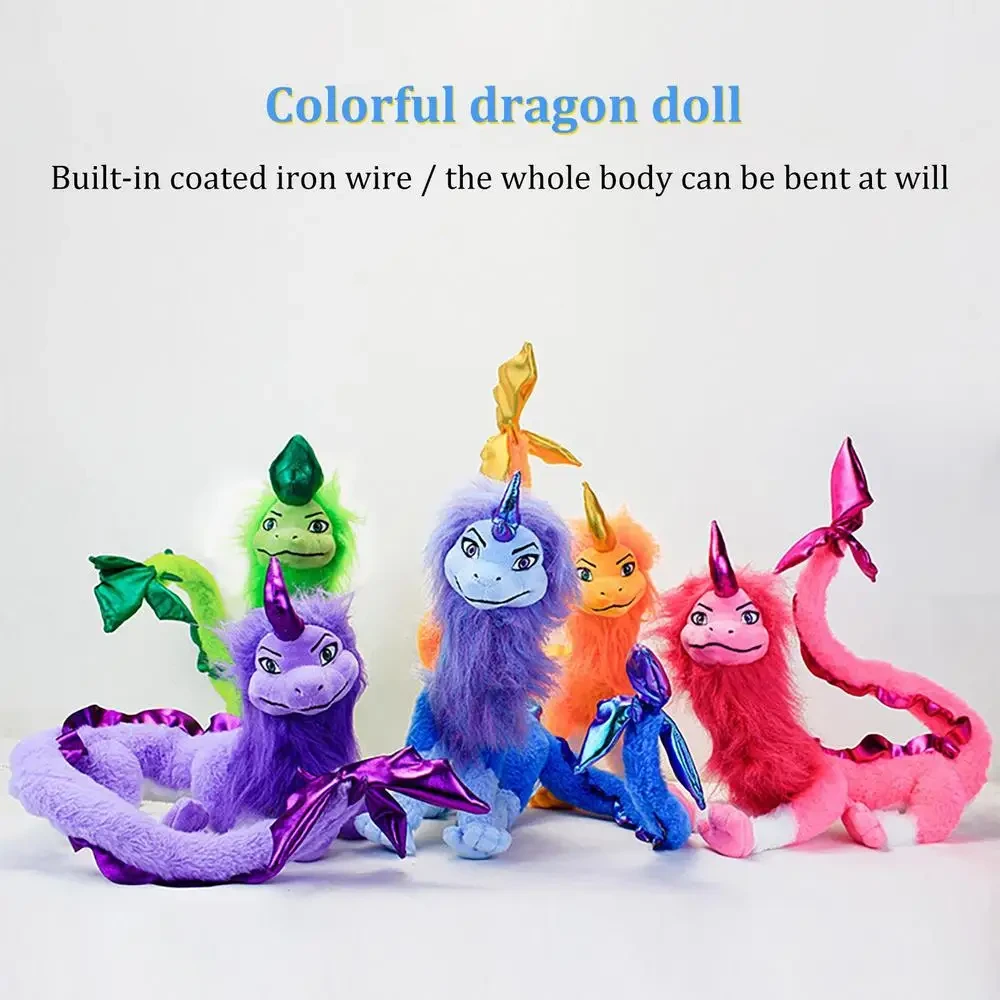 Kawaii blue Sisu dragon toy