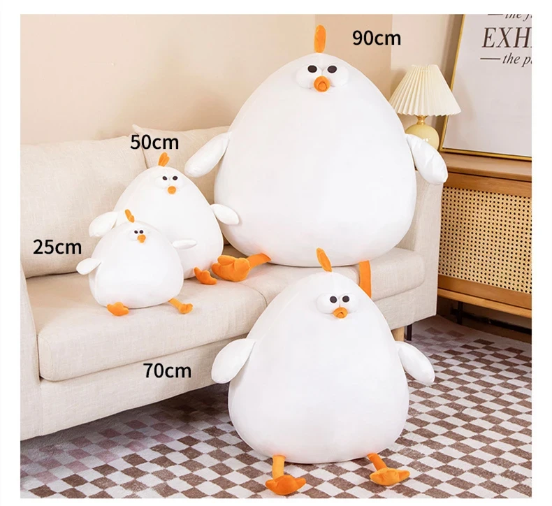 Kawaii chicken plush doll for gifts