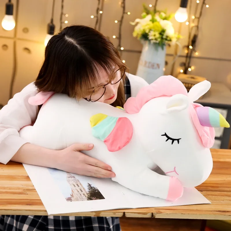 Kawaii unicorn plush toy for girls