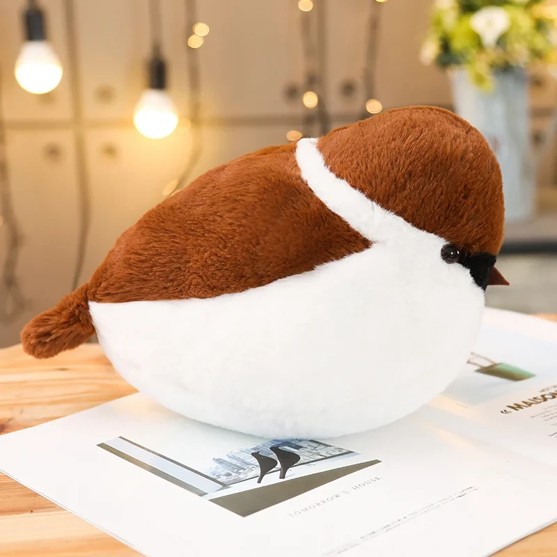 Lifelike bird plush toy