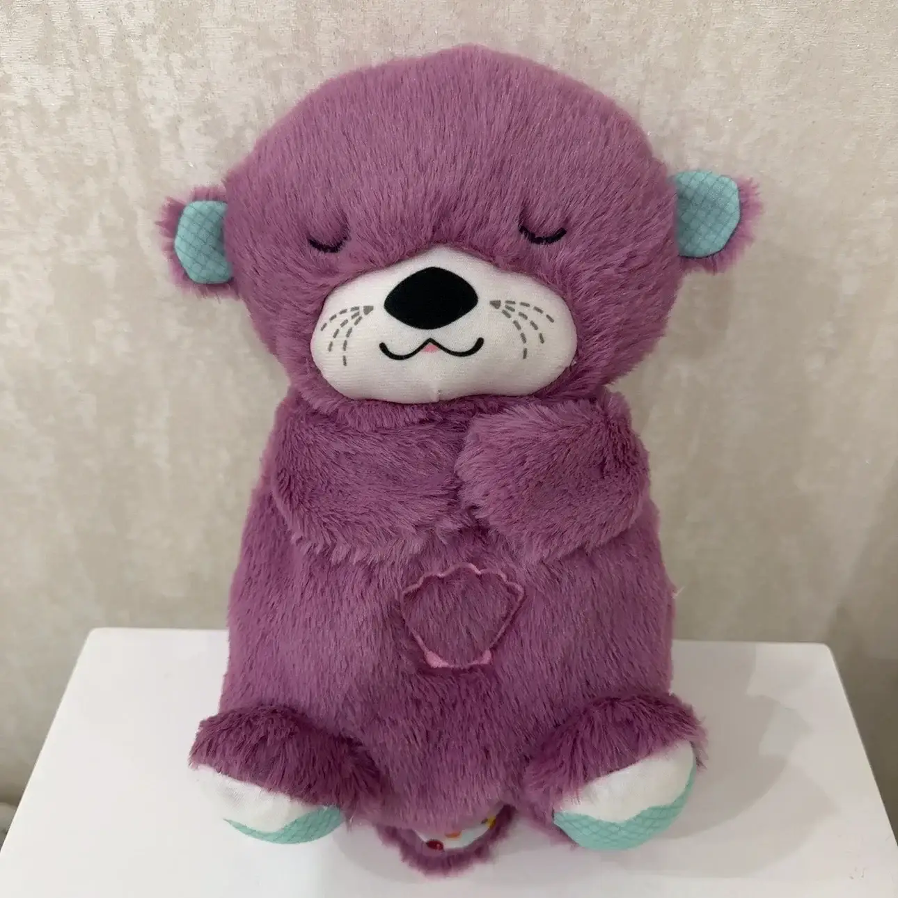 Light and sound emitting plush toy