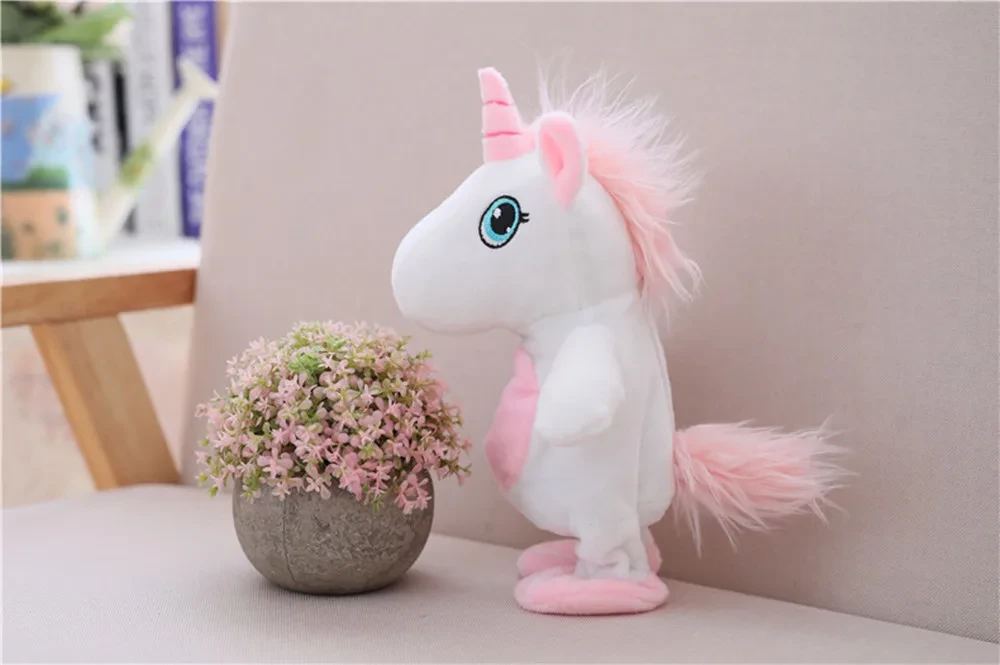 Mimicking speech plush toy
