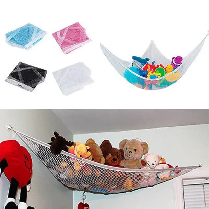 Net and metal toy storage