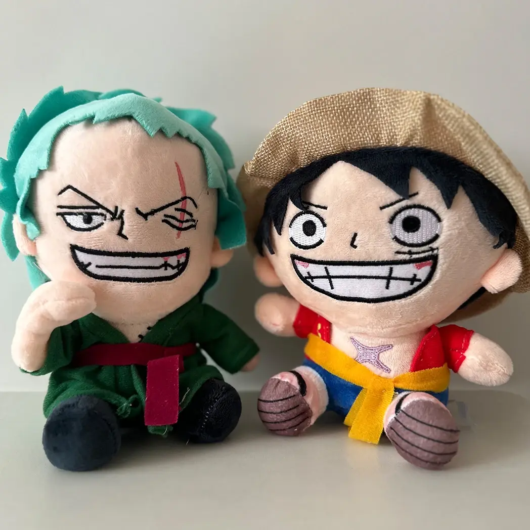 One Piece Luffy Zoro plush toy