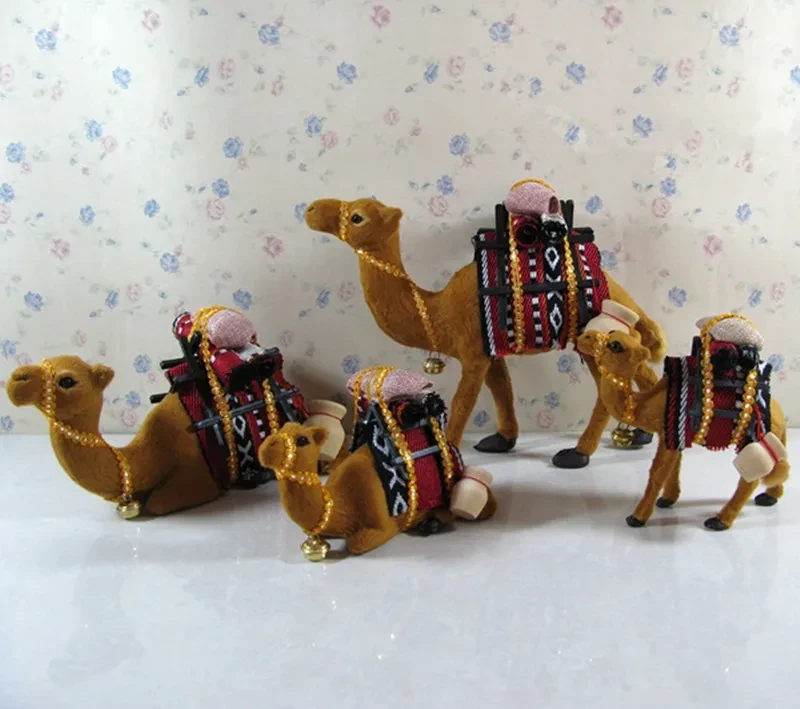 Plush Camel Doll Home Decoration