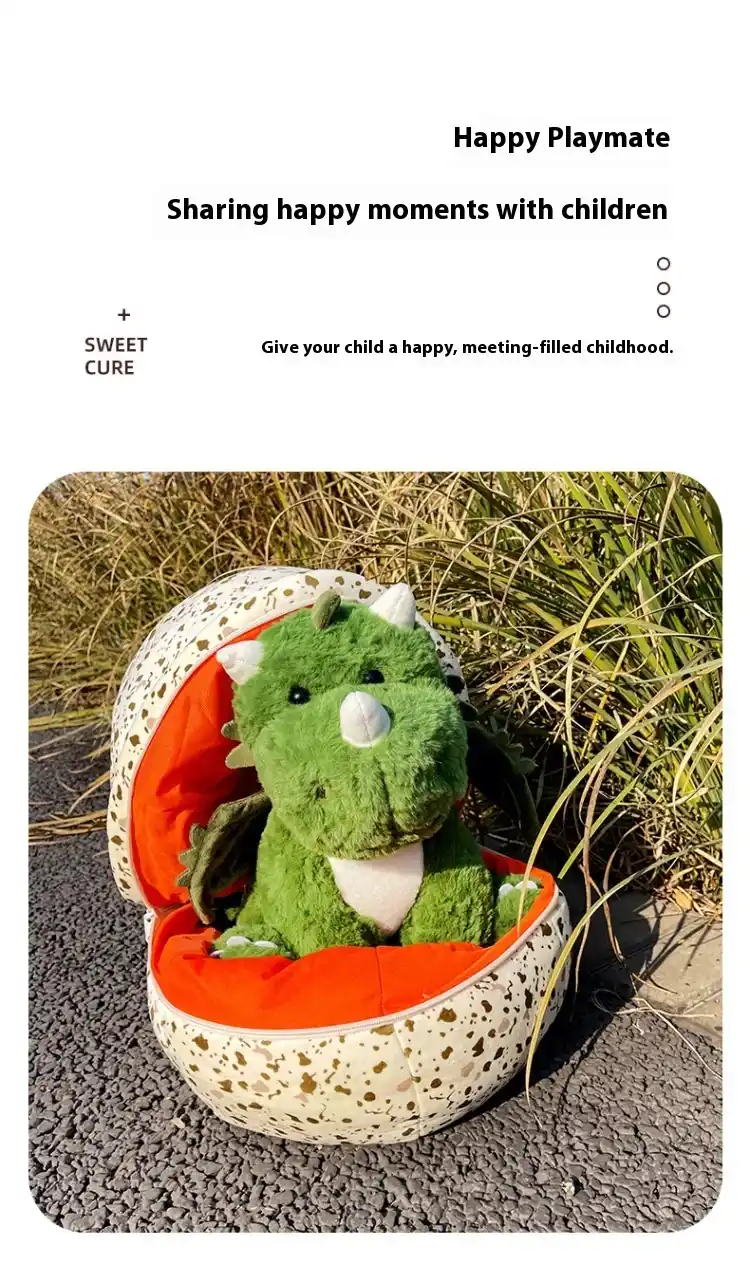 Plush animal toy for learning