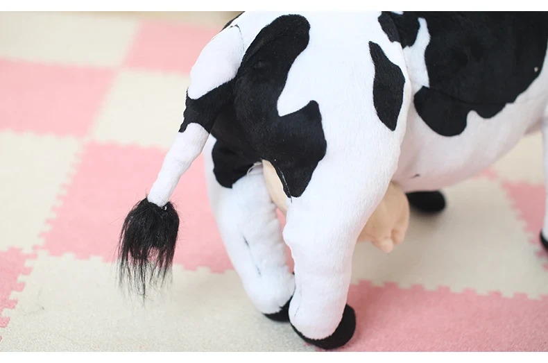 Plush milk cow toy for kids