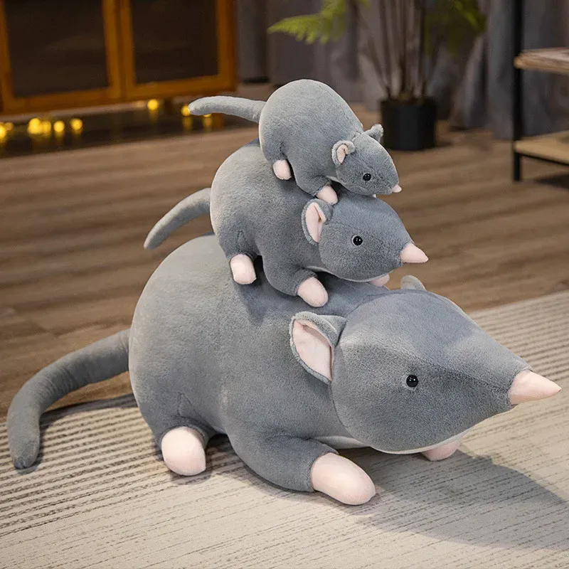 Plush mouse toy for kids