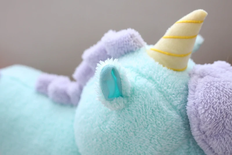 Plush unicorn toy for creative play