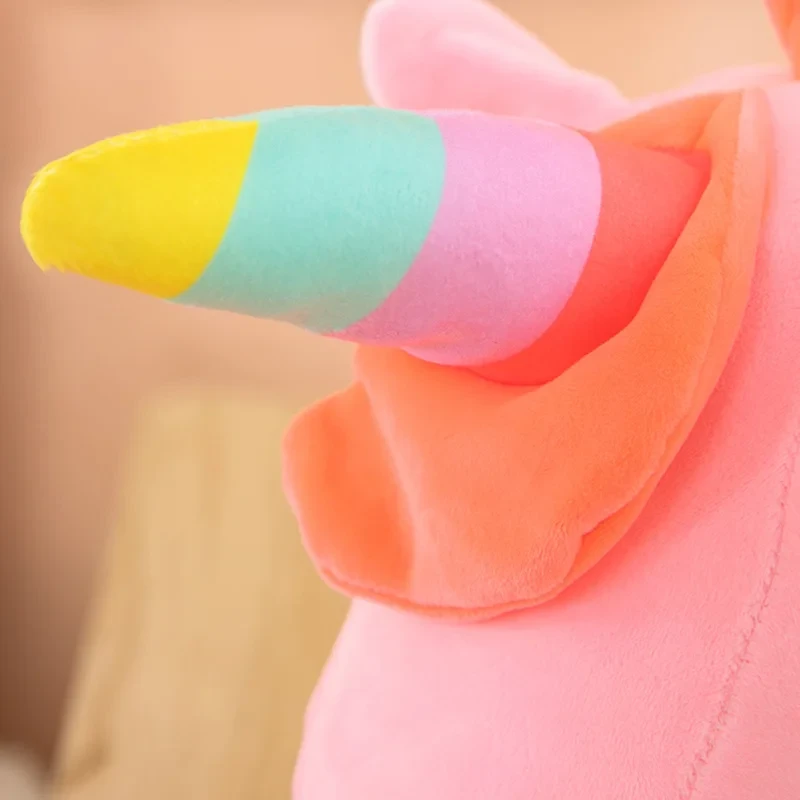 Plush unicorn toy for girls