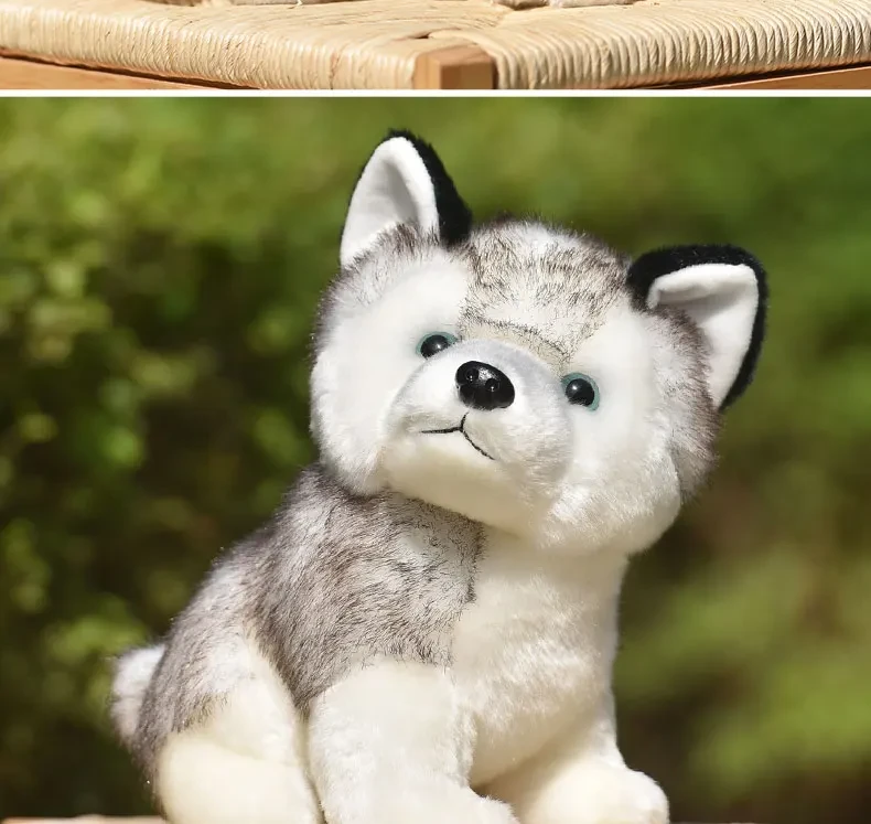 Quality Stuffed Husky Doll