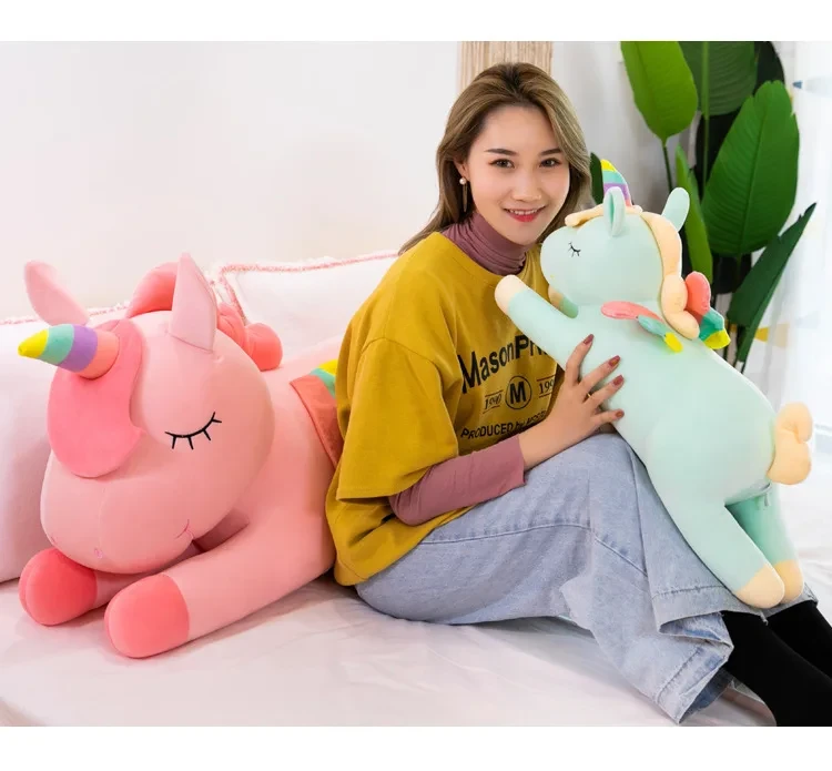 Rainbow unicorn stuffed animal