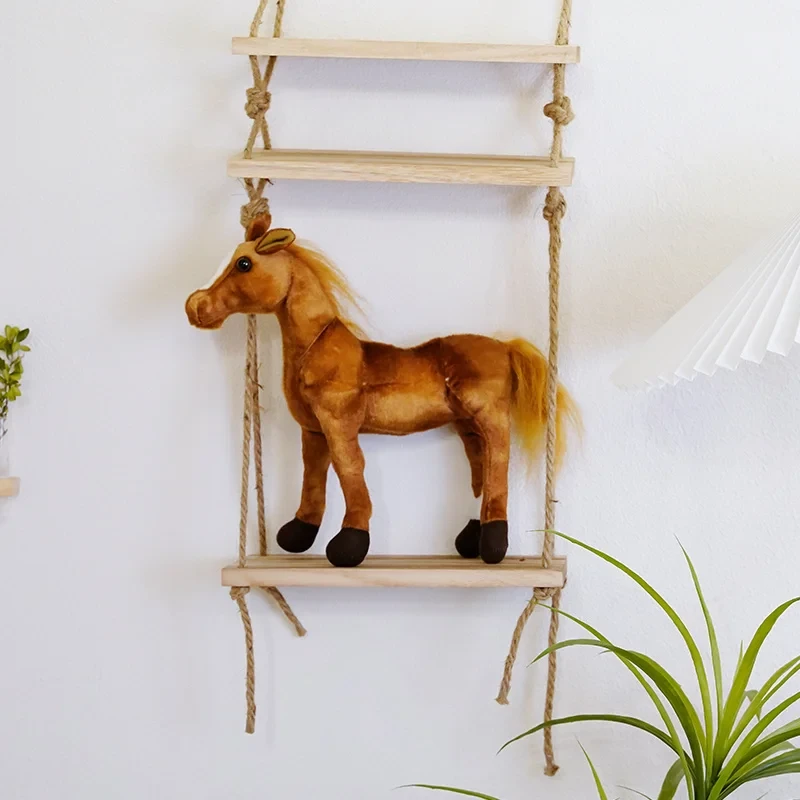 Realistic Simulation Horse Plush Toy