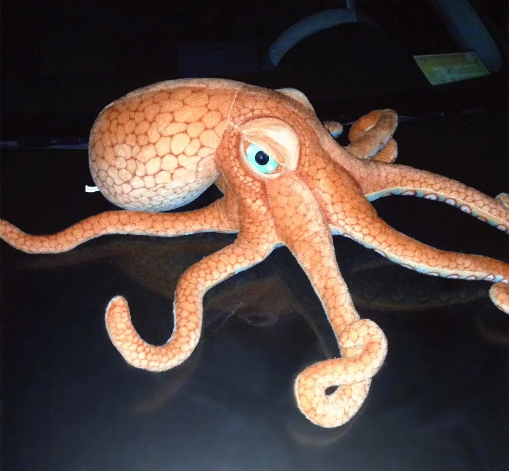 Realistic marine life plush toys