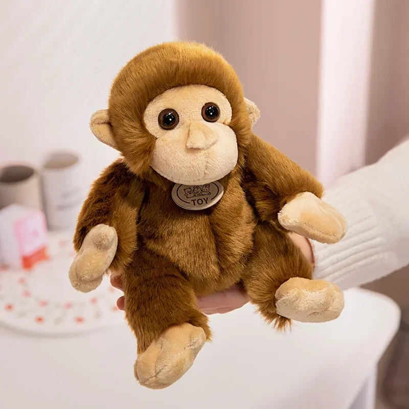 Realistic monkey plush toy