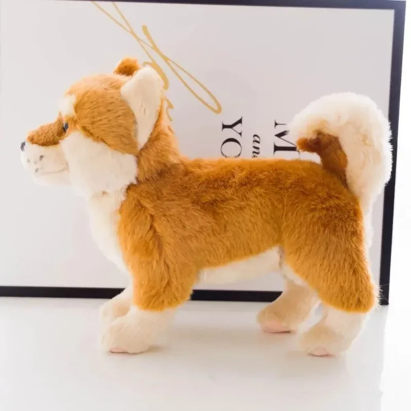 Realistic plush dog stuffed animal for gifting