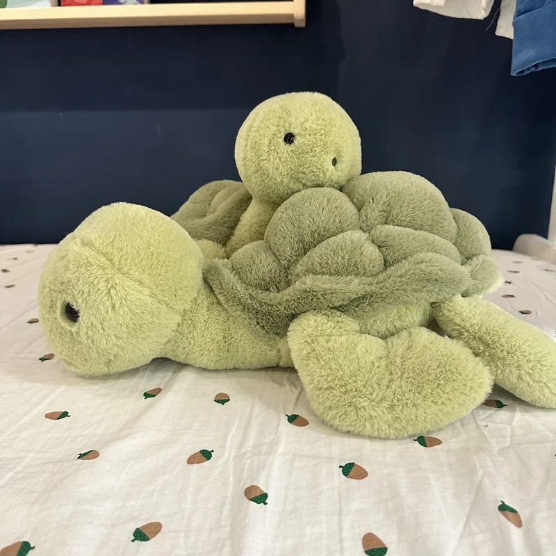 Realistic turtle plushie in multiple sizes