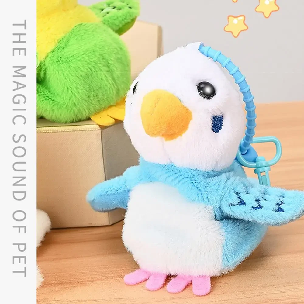 Safe and soft parrot toy for toddlers