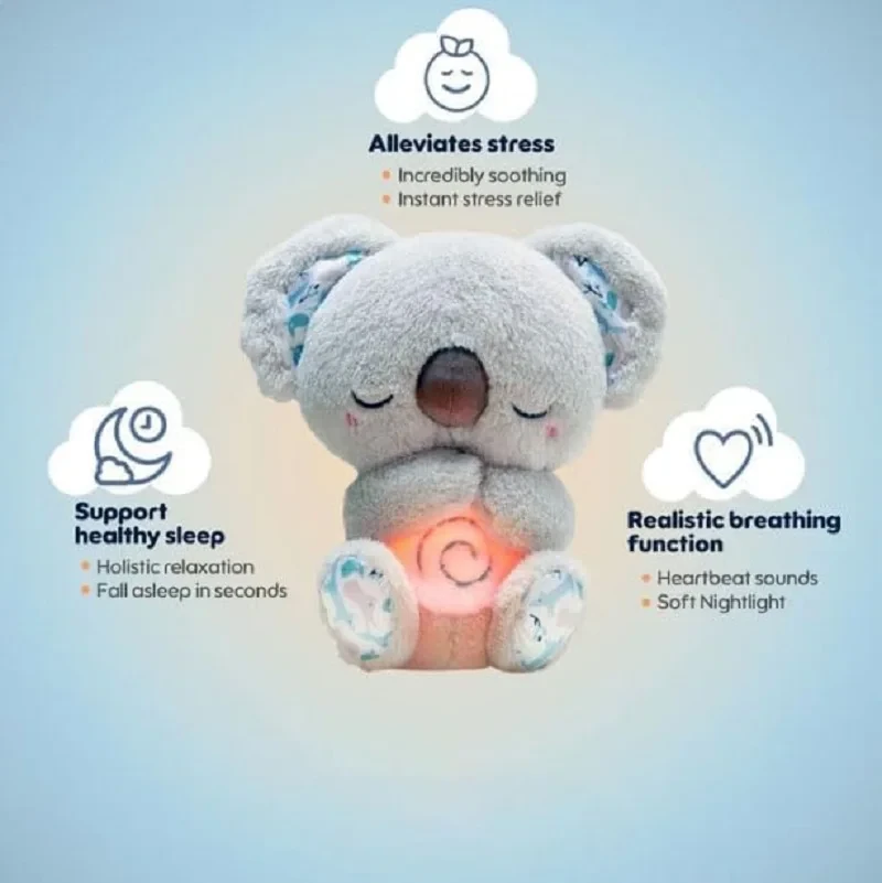 Sensory stimulation sleep toy for kids