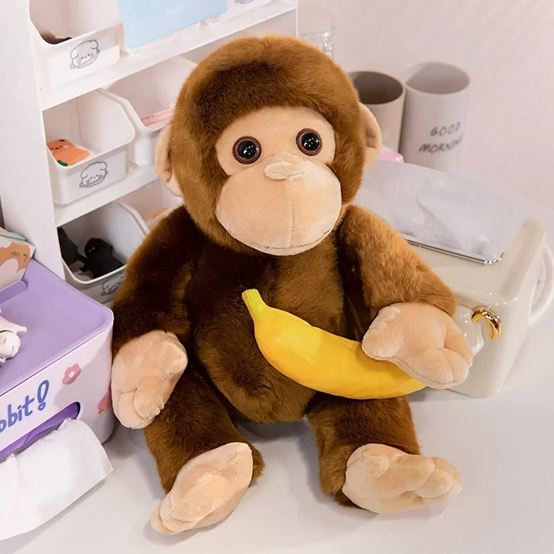 Simulation monkey doll for imaginative play