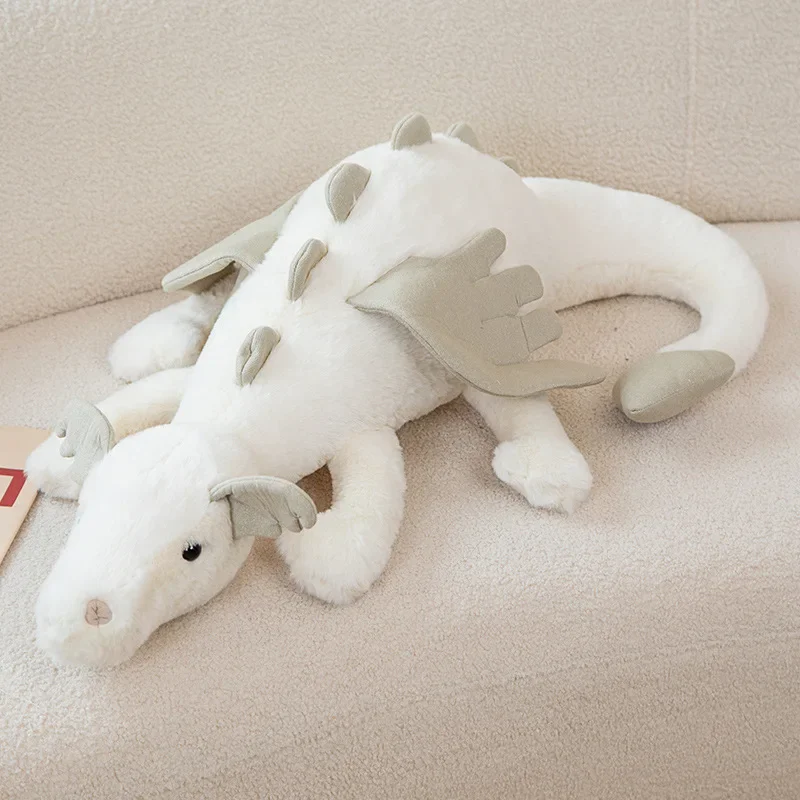 Snow Dragon design stuffed animal