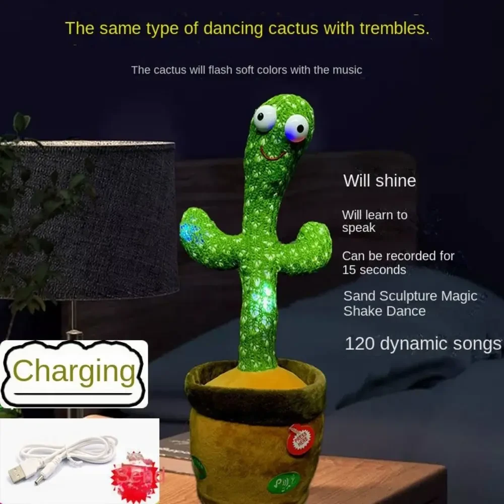 Soft Dancing Cactus Doll