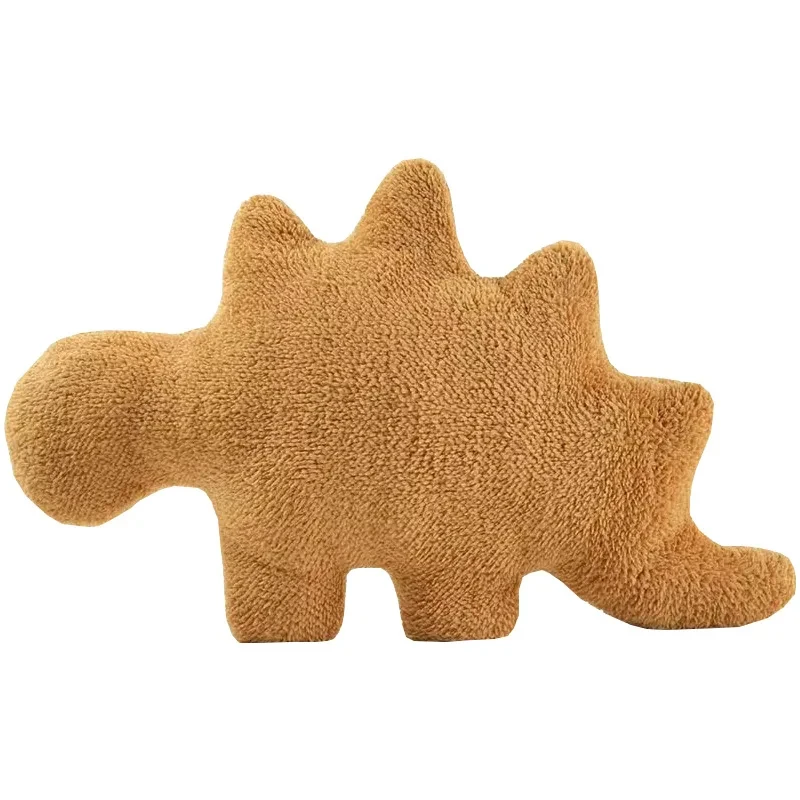 Soft and Safe 20cm Dino Chicken Nugget Pillow