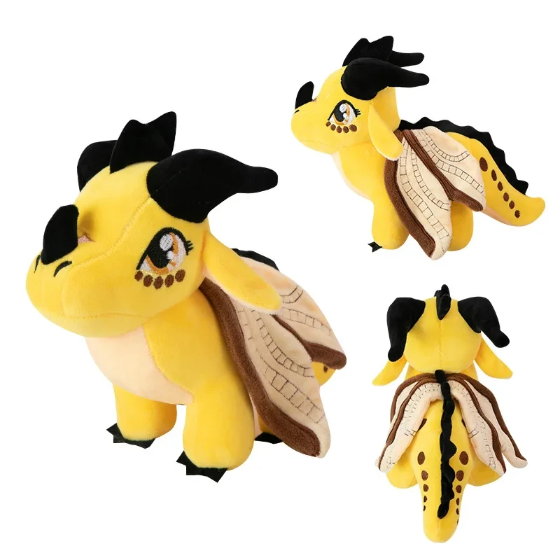 Soft and cuddly dragon plush