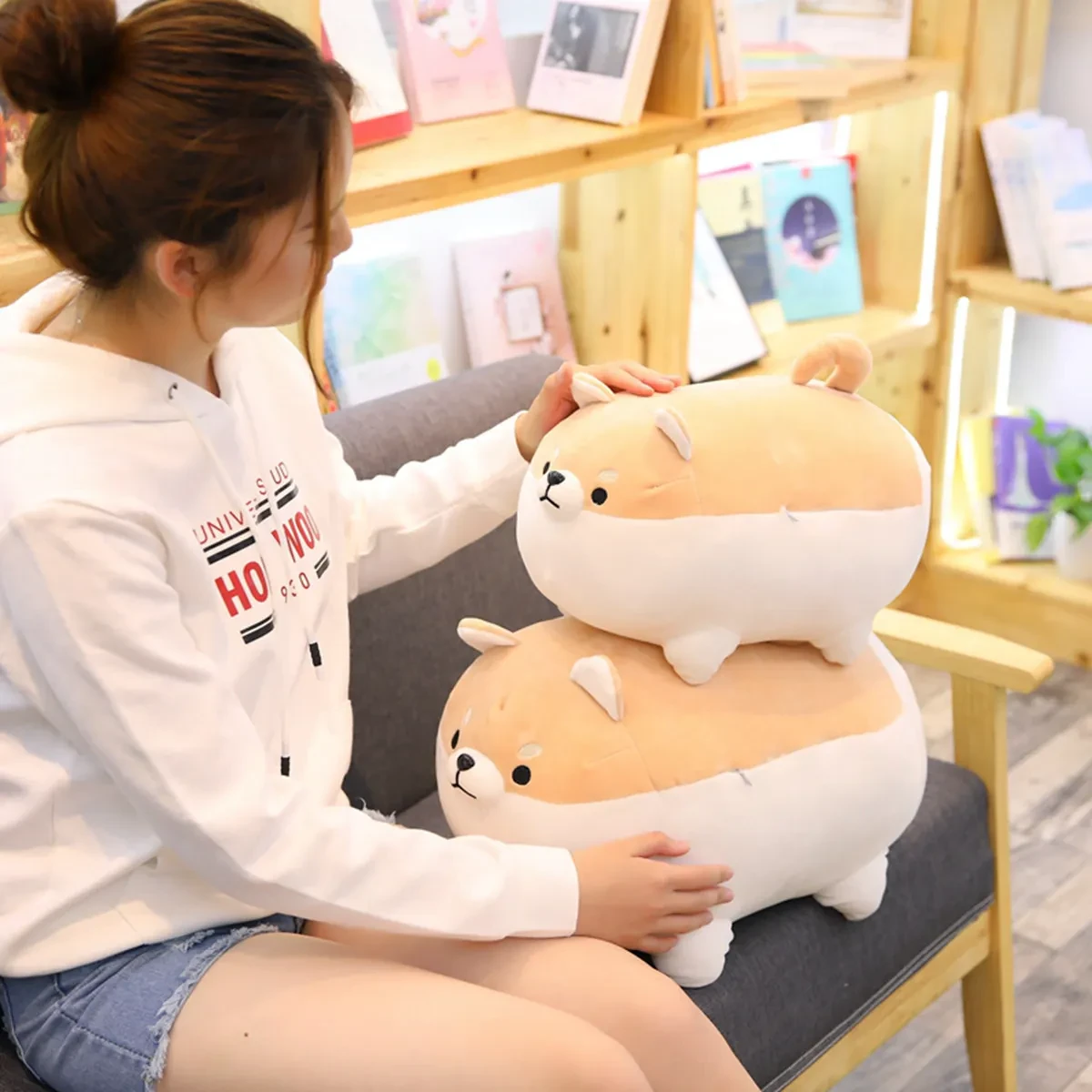 Soft animal pillow cushion