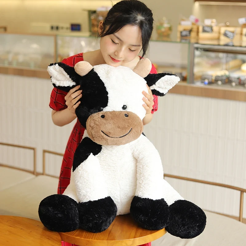 Soft cuddly cattle doll