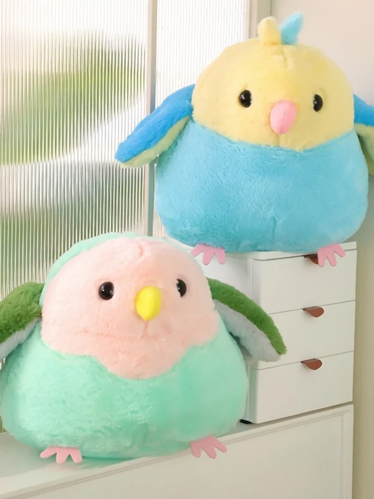 Soft plush bird parrot toy