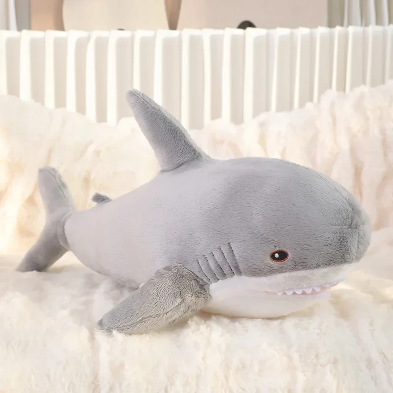 Soft plush shark toy for kids 1