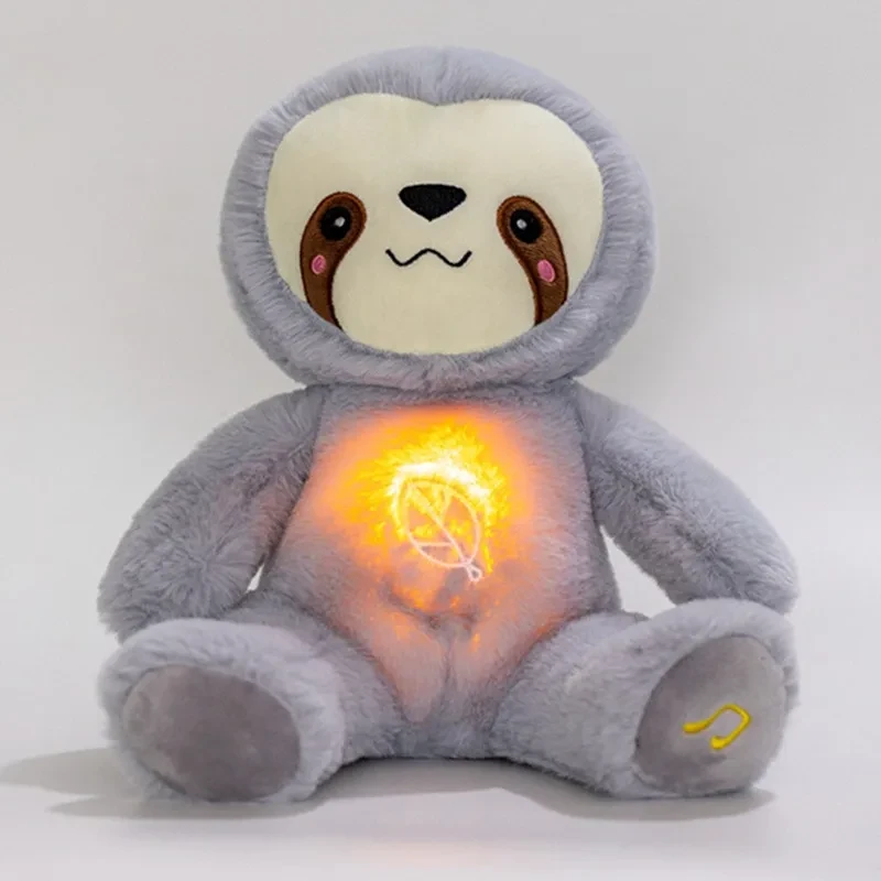 Soft sloth plushie for babies