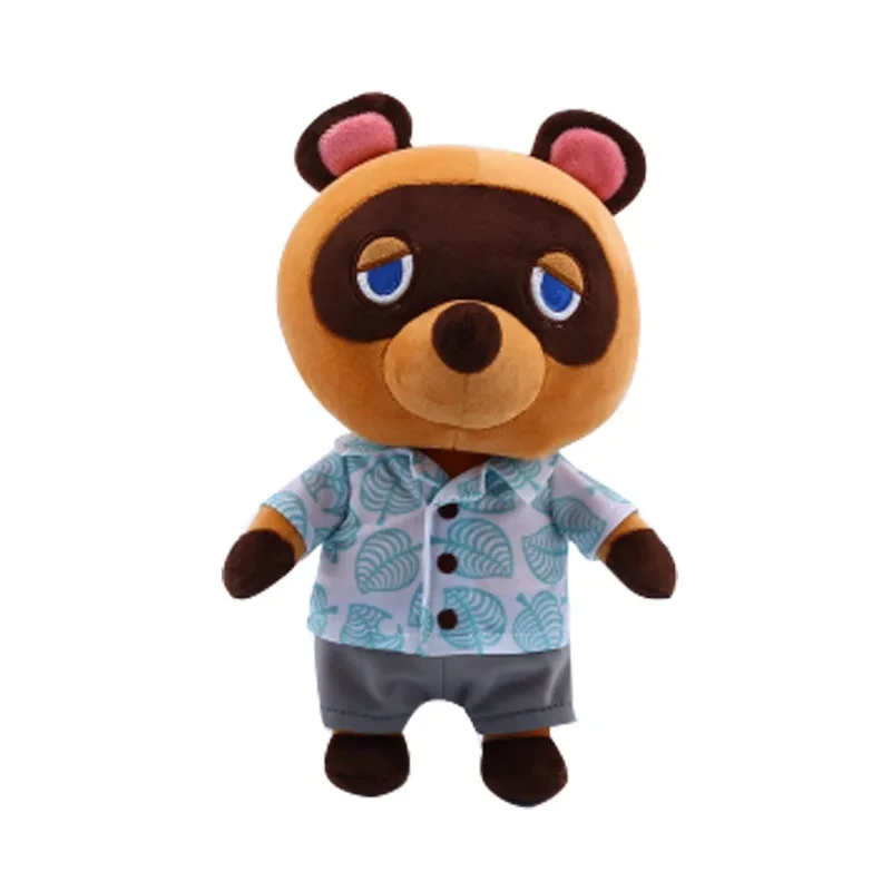 Soft stuffed raccoon animal crossing merchandise