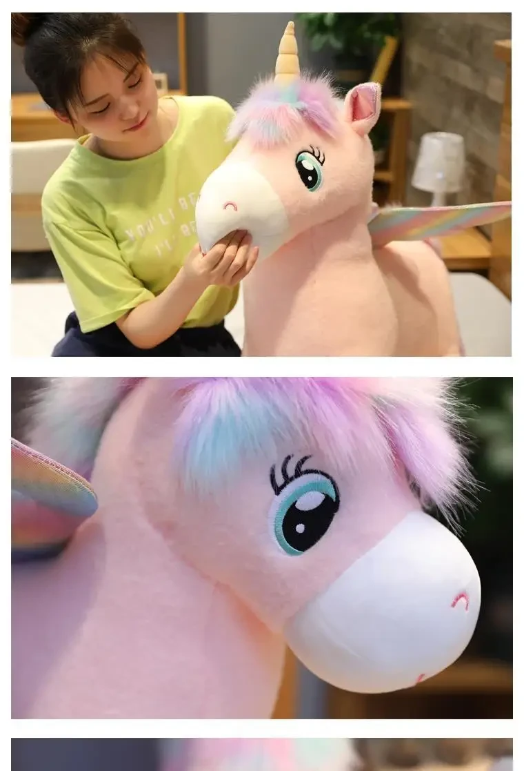 Soft stuffed unicorn doll gift