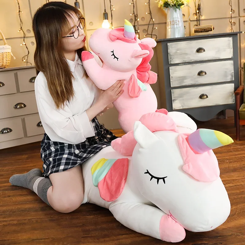 Soft stuffed unicorn dolls for kids