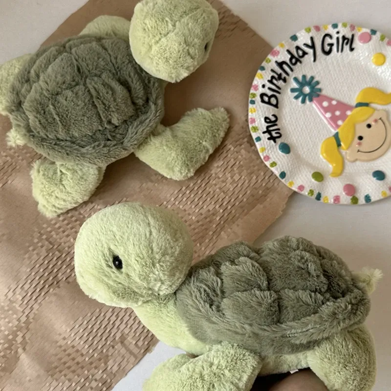 Soft tortoise plush toy for kids