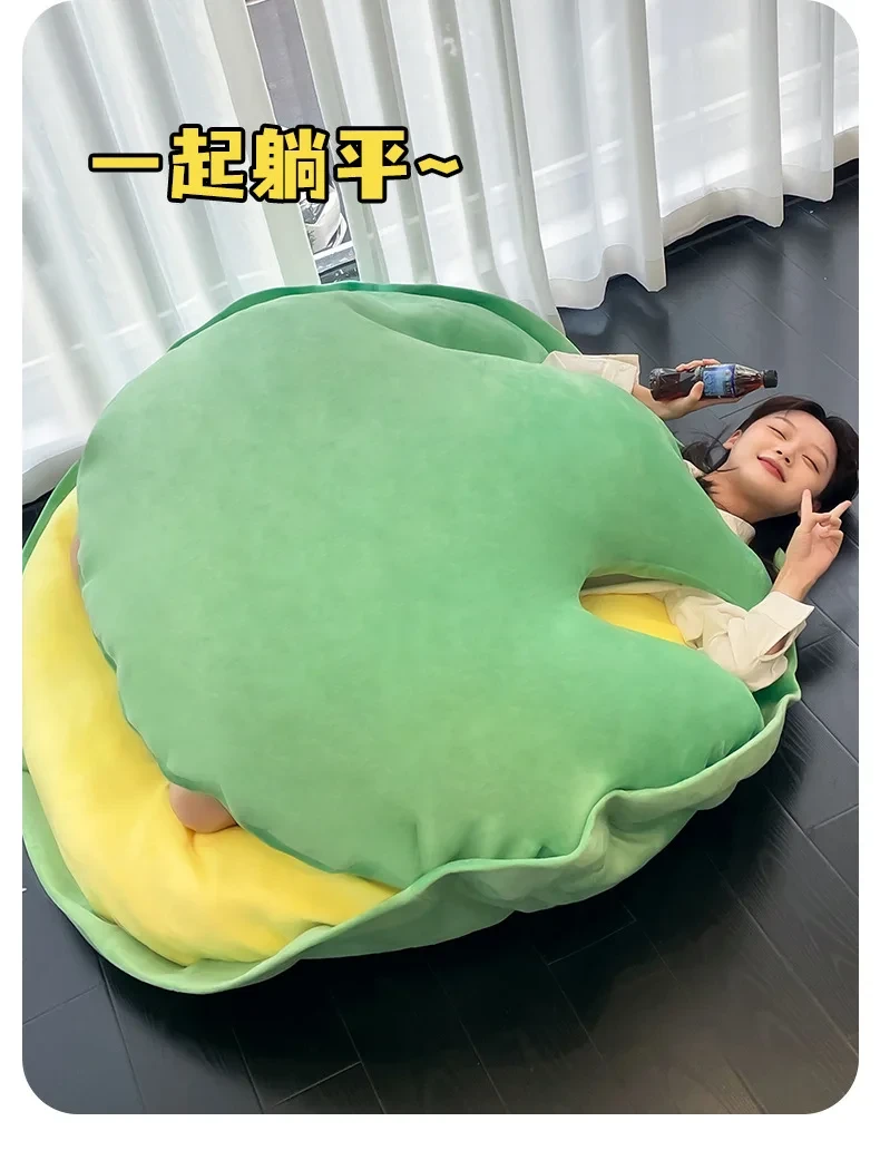 Stress relieving plush pillow