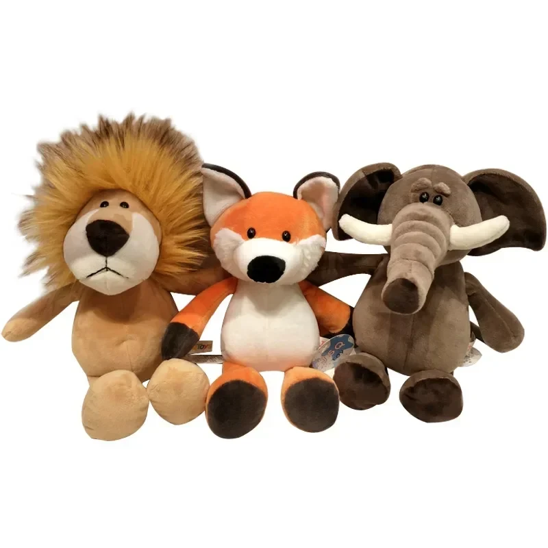 Stuffed  plush animal features