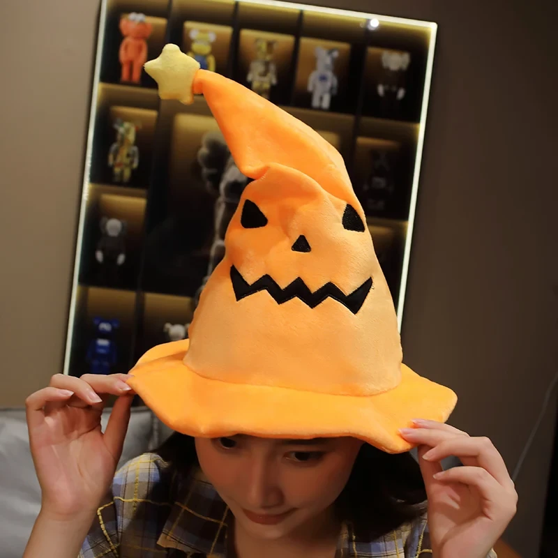 Trick or treat pumpkin hat