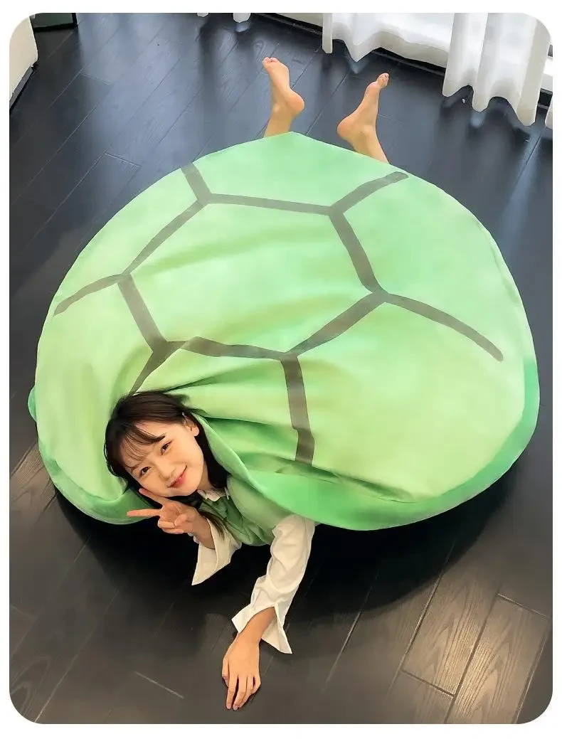 Turtle plush pillow for kids