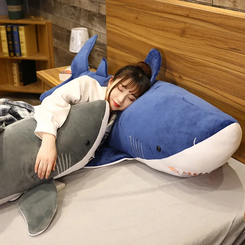 Unisex shark pillow