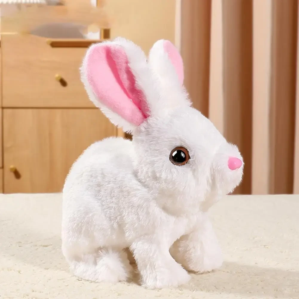Walking and barking rabbit toy