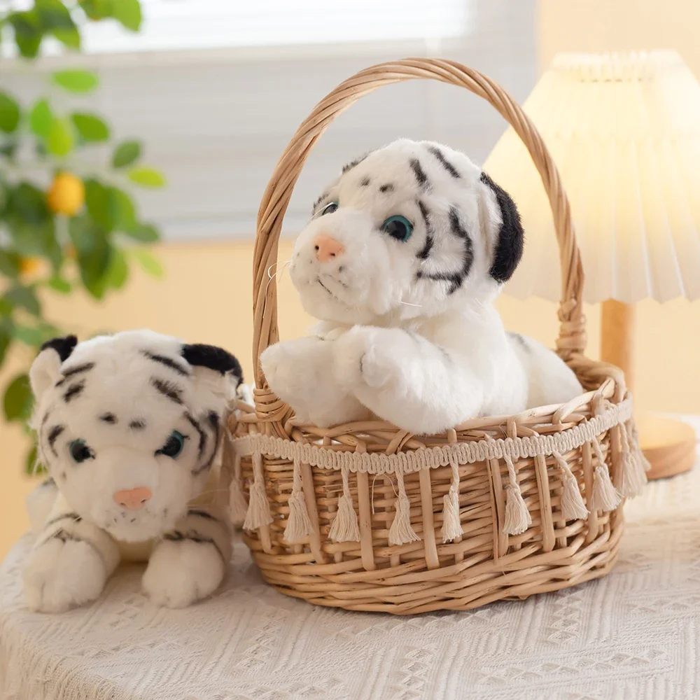 White tiger plush animal gift