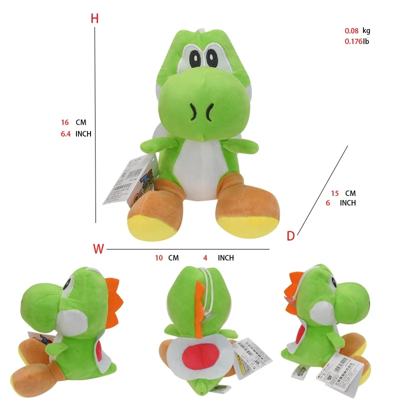 Yoshi plushie collection