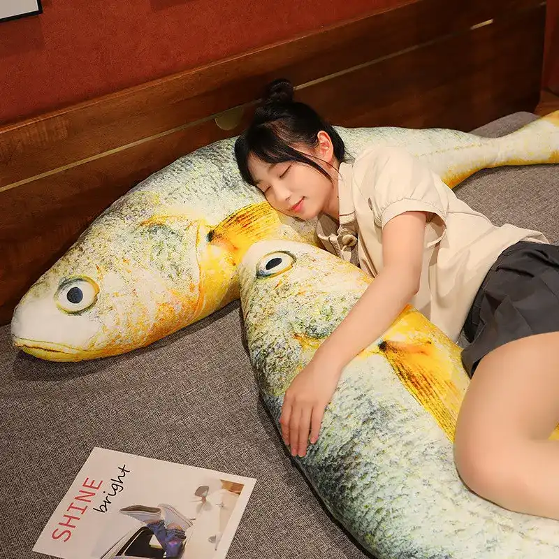 adorable giant fish pillow