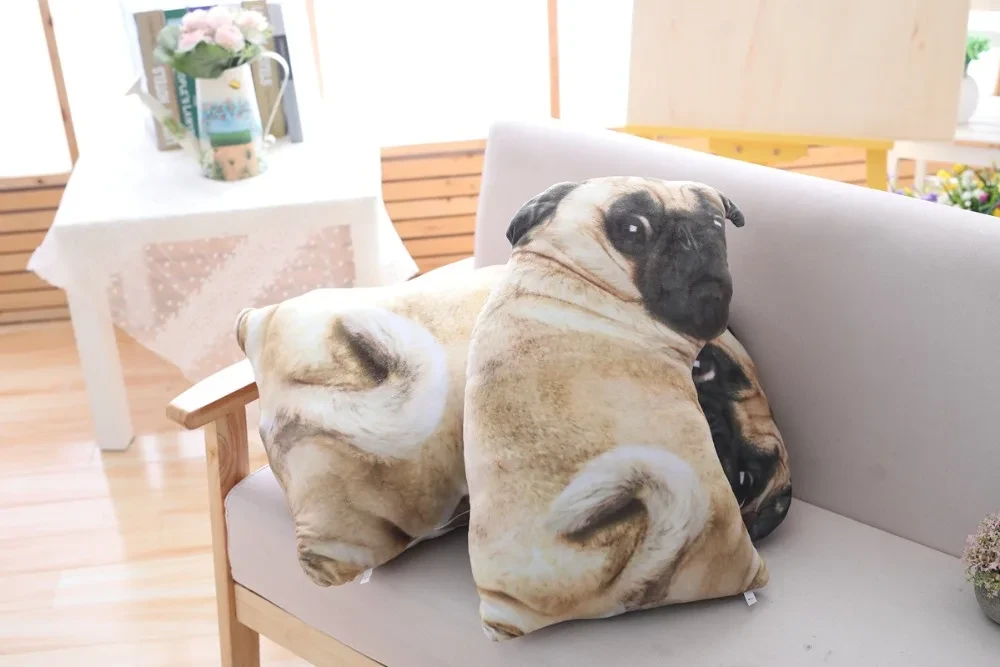 adorable pug doll as a gift